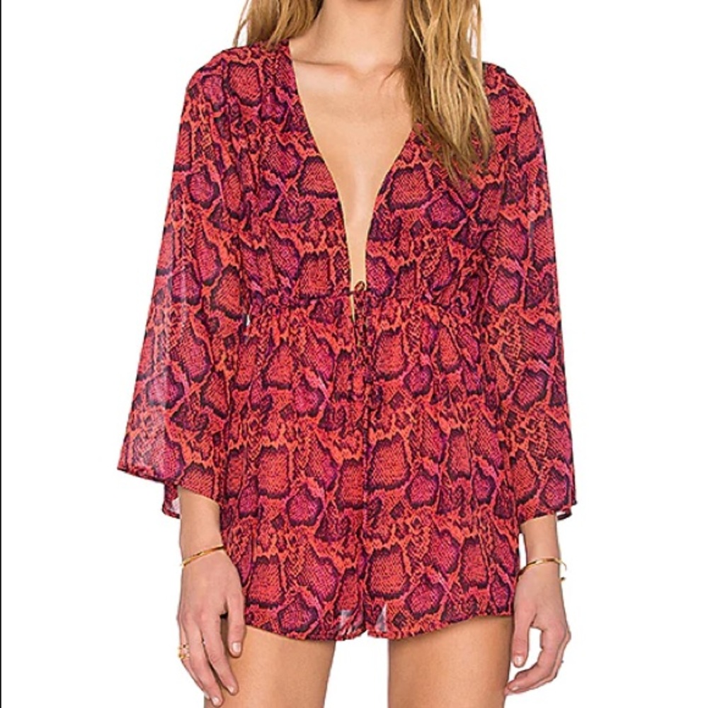 Show Me Your Mumu Roxy Romper Size M